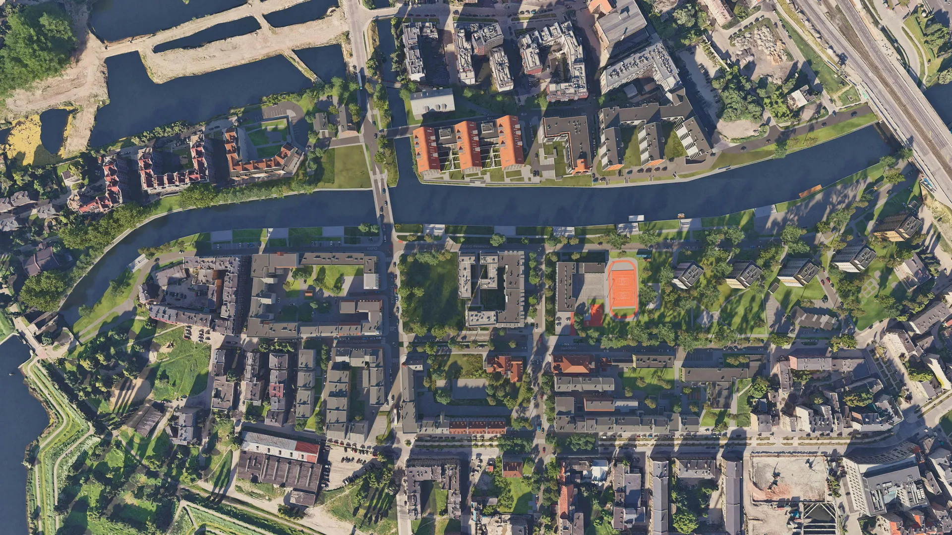 Ubicación del proyecto Kamienna en Gdańsk