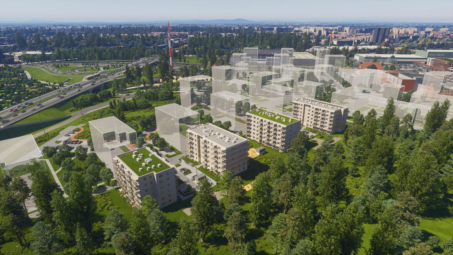 Entorno del proyecto inmobiliario ROBYG